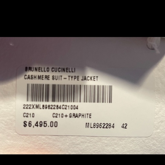 100% cashmere blazer with tags - Picture 5 of 5